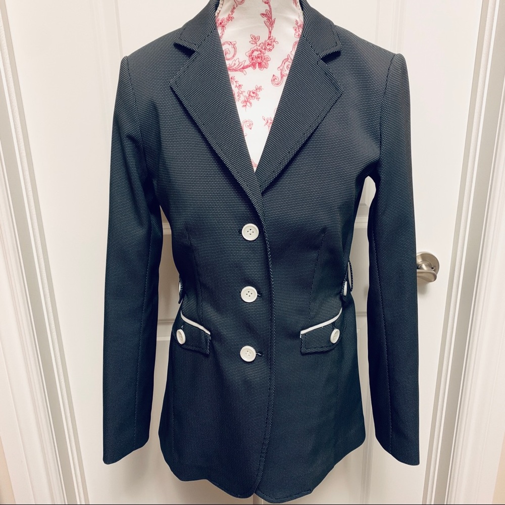 Tristan Pin Dot Blazer Jacket, Size 1 XS New